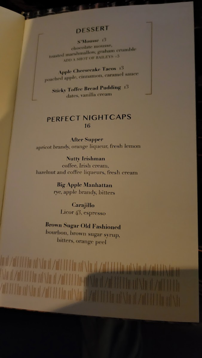 The Long Room Menu - Image 6